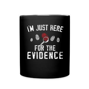 Criminologist - Forensic Science - Full Colour Mug - black - Front