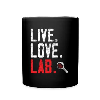 Forensic Scientist - Forensic Criminology - Full Colour Mug - black - Front