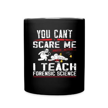 Forensic scientist Forensic scientist - Full Colour Mug - black - Front