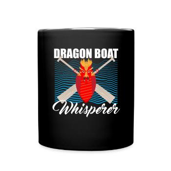 Conception de course de bateaux-dragons pour Dragon Boating - Mug uni - noir - Devant