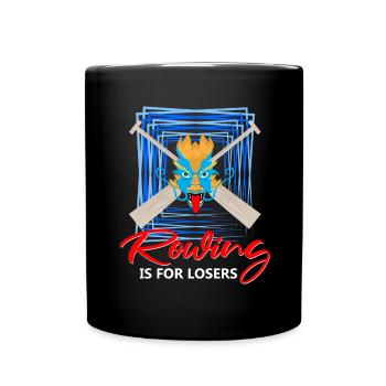 Chinese Boat Race for Dragon Boat Trainers - Full Colour Mug - black - Front