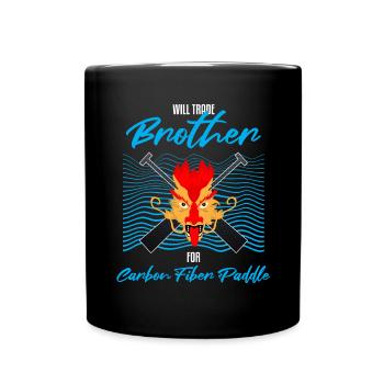 Chinese Boat Race for Dragon Boat Trainers - Full Colour Mug - black - Front