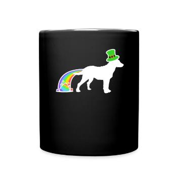 St. Patricks - Retriever de la baie de Chesapeake - Mug uni - noir - Devant
