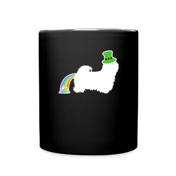Chien de Saint-Patrick - Lhassa APSO - Mug uni - noir - Devant