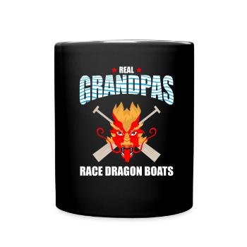 Conception de course de bateaux-dragons pour Dragon Boating - Mug uni - noir - Devant