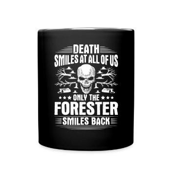 Forester Forestry Forester Forest workers Forest - Full Colour Mug - black - Front