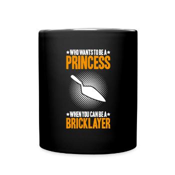 Master Masonry Masonry Bricklayer Mason - Full Colour Mug - black - Front