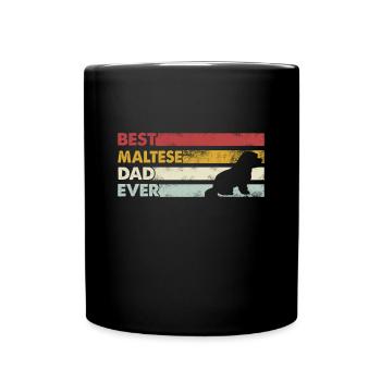 Meilleur père de tous les temps - Maltais - Mug uni - noir - Devant