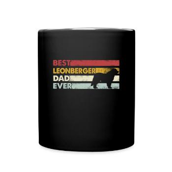 Best Father Ever - Leonberger - Full Colour Mug - black - Front
