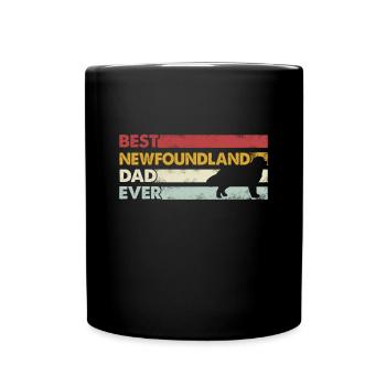 Best Dad Ever - Newfoundland - Full Colour Mug - black - Front