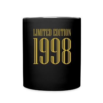 1998 édition limitée cadeau d’anniversaire femme mari - Mug uni - noir - Devant