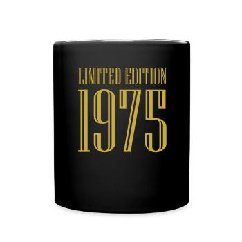 1975 édition limitée anniversaire cadeau femme mari - Mug uni - noir - Devant