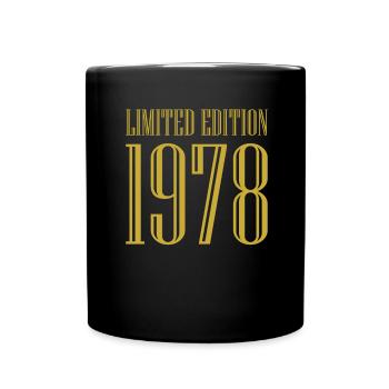1978 édition limitée cadeau d’anniversaire femme mari - Mug uni - noir - Devant