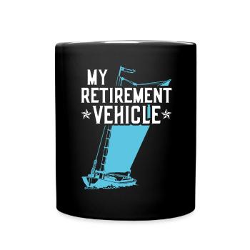 Régime de retraite pour les marins retraités - Mug uni - noir - Devant