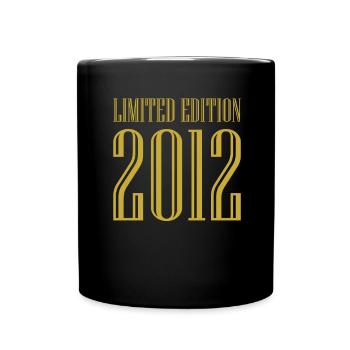 2012 Édition Limitée Anniversaire Cadeau Femme Mari - Mug uni - noir - Devant