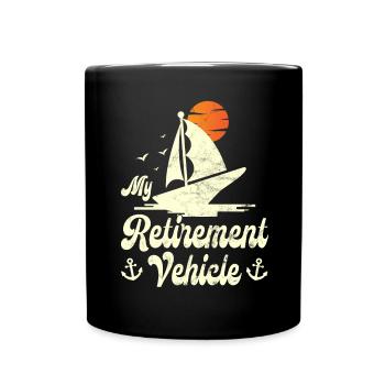 Régime de retraite pour les marins retraités - Mug uni - noir - Devant