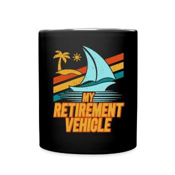 Régime de retraite pour les marins retraités - Mug uni - noir - Devant