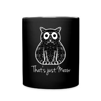 Chaton Chaton Chat domestique Chats - Mug uni - noir - Devant