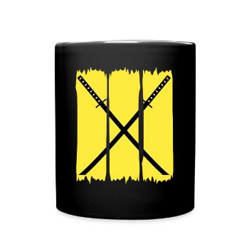 Katana Samurai Sword Ninja Sword - Mug uni - noir - Devant