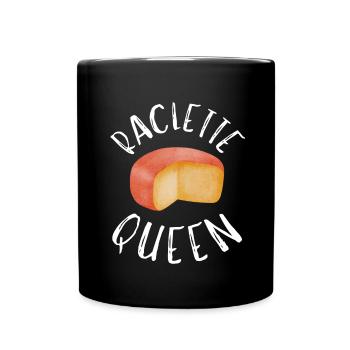 Swiss Cheese Fondue Raclette - Tasse einfarbig - Schwarz - Vorne