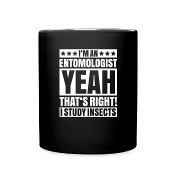 Entomologist Entomology Intomology Insects - Full Colour Mug - black - Front