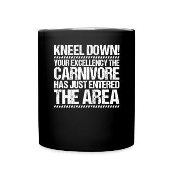 Carnivore Diät Carnivore Ernährung Carnivore Diet - Mug uni - noir - Devant