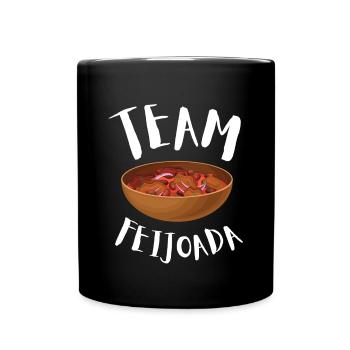 Brazil Brazilian Pork Bean Stew Feijoada - Full Colour Mug - black - Front