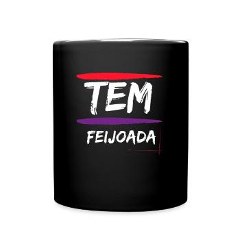 Brazil Brazilian Pork Bean Stew Feijoada - Full Colour Mug - black - Front