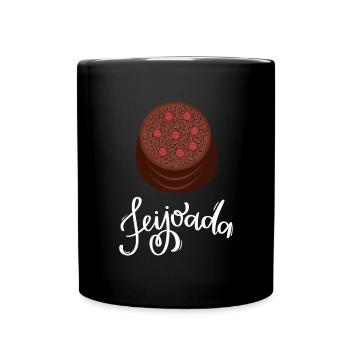Brazil Brazilian Pork Bean Stew Feijoada - Full Colour Mug - black - Front