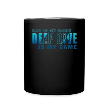 Plongée en apnée Plongée profonde Plongée profonde - Mug uni - noir - Devant