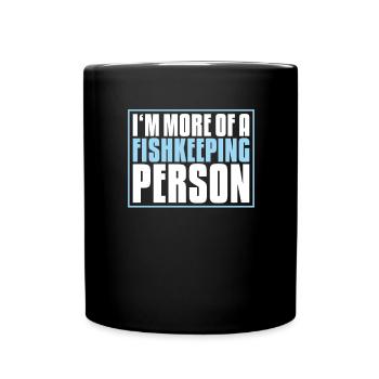 Aquaristics Aquarist Aquarium Fish Aquarist - Full Colour Mug - black - Front
