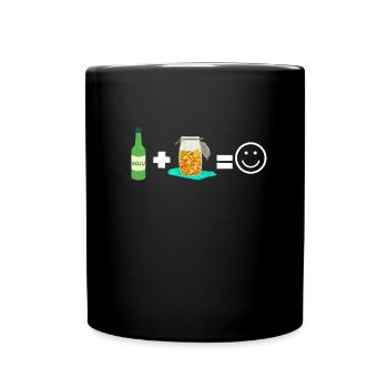 KBBQ Korean BBQ Kimchi Ramen - Full Colour Mug - black - Front