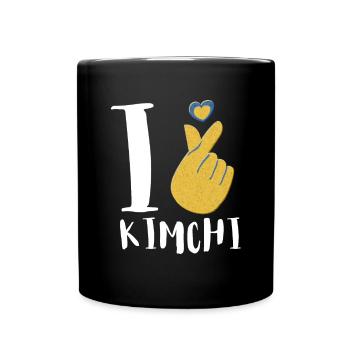 KBBQ Korean BBQ Kimchi Ramen - Full Colour Mug - black - Front