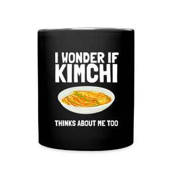 KBBQ Korean BBQ Kimchi Ramen - Full Colour Mug - black - Front