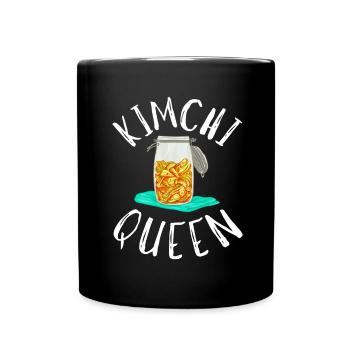 KBBQ Korean BBQ Kimchi Ramen - Full Colour Mug - black - Front