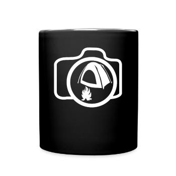 Randonnée Camping Caméra extérieure Trekking - Mug uni - noir - Devant