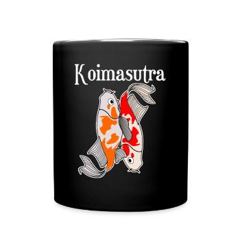 Carpe Koï Koimasutra Kois - Mug uni - noir - Devant