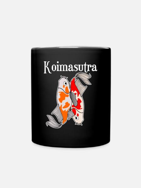 Carpe Koï Koimasutra Kois - Mug uni - noir