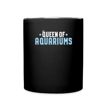 Aquaristics Aquarist Aquarium Fish Aquarist - Full Colour Mug - black - Front