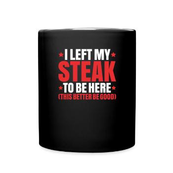 Carnivore Diät Carnivore Ernährung Carnivore Diet - Mug uni - noir - Devant