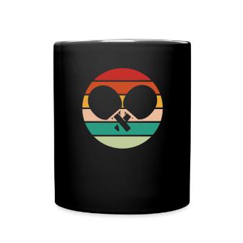 Tischtennis Ping Pong Pingpong Table Tennis - Full Colour Mug - black - Front