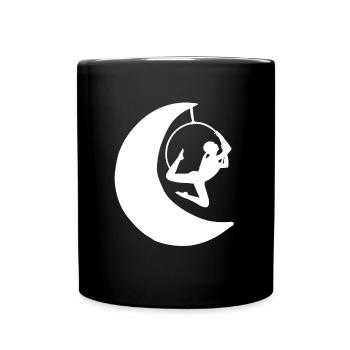 Cheerleader Tumbling Acrobat Cartwheel Maman - Mug uni - noir - Devant