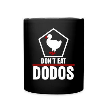 Dodo Vegan Veganer Dodos - Mug uni - noir - Devant