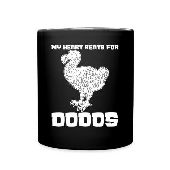 Dodo Veganer Vegan Dodos - Mug uni - noir - Devant