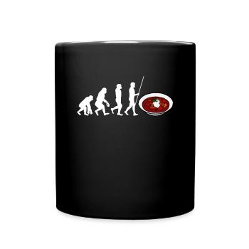 Bortsch Betterave Bortsch ukrainien - Mug uni - noir - Devant