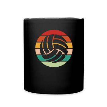 Volley-ball Volleyball Volleyball Joueur Volley - Mug uni - noir - Devant