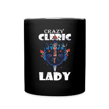 Funny LARP Live Action Role Playing Cosplay - Full Colour Mug - black - Front
