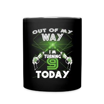 Laser Tag Birthday Party - Laser Tag Birthday - Mug uni - noir - Devant