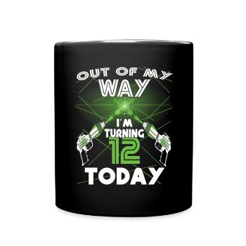 Laser Tag Birthday Party - Laser Tag Birthday - Mug uni - noir - Devant