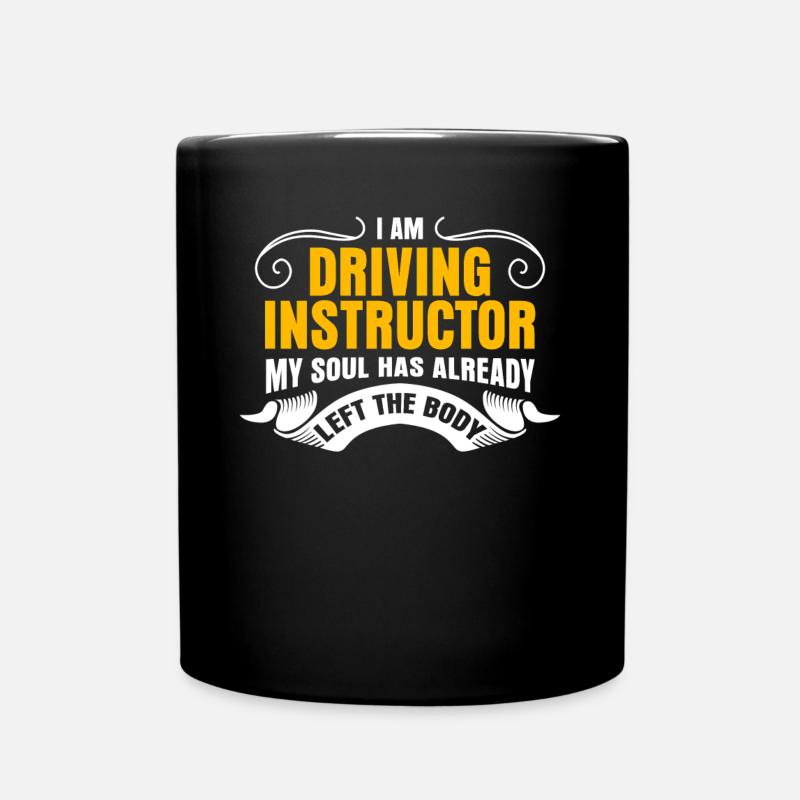 Moniteur d’auto-école - Mug uni - noir